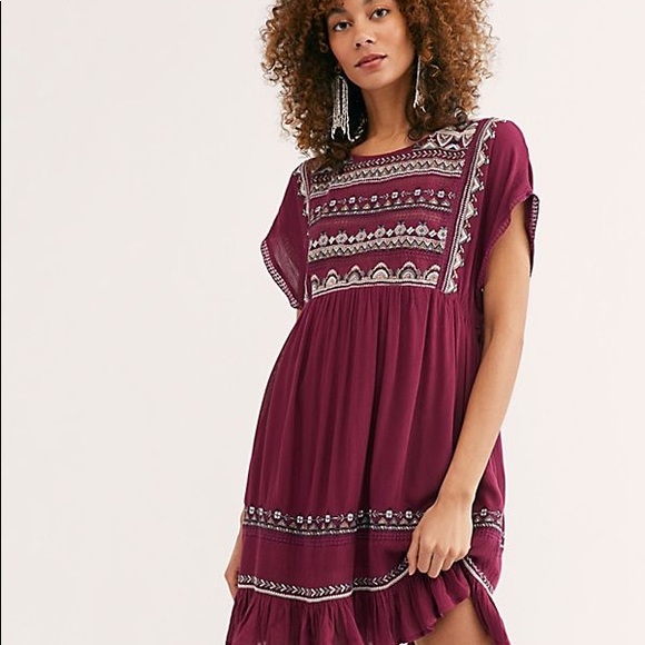 free people sunrise wanderer dress